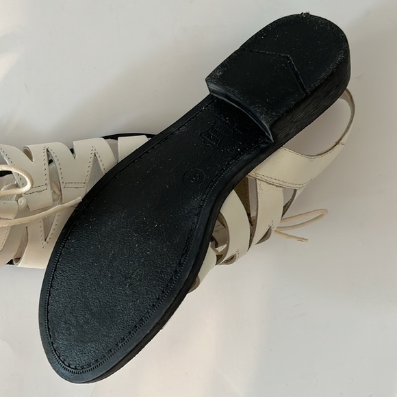 Vintage sand & sun white gladiator sandals size 8 - Picture 7 of 7